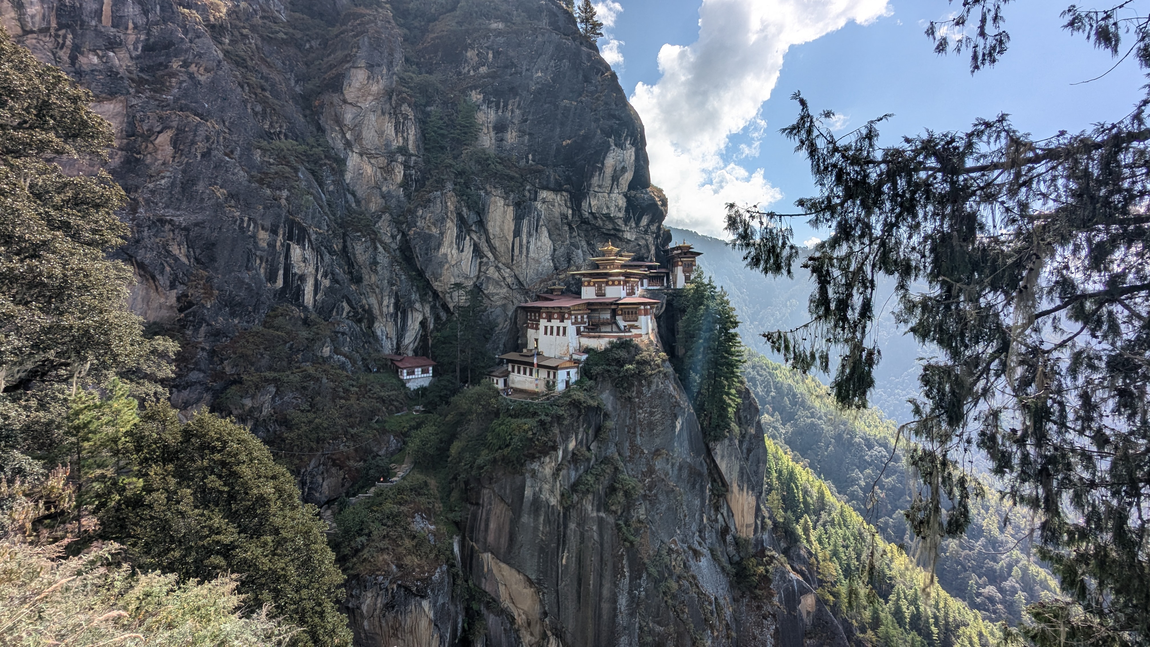 Wallpaper: bhutan_tigers_nest_enhanced.jpg