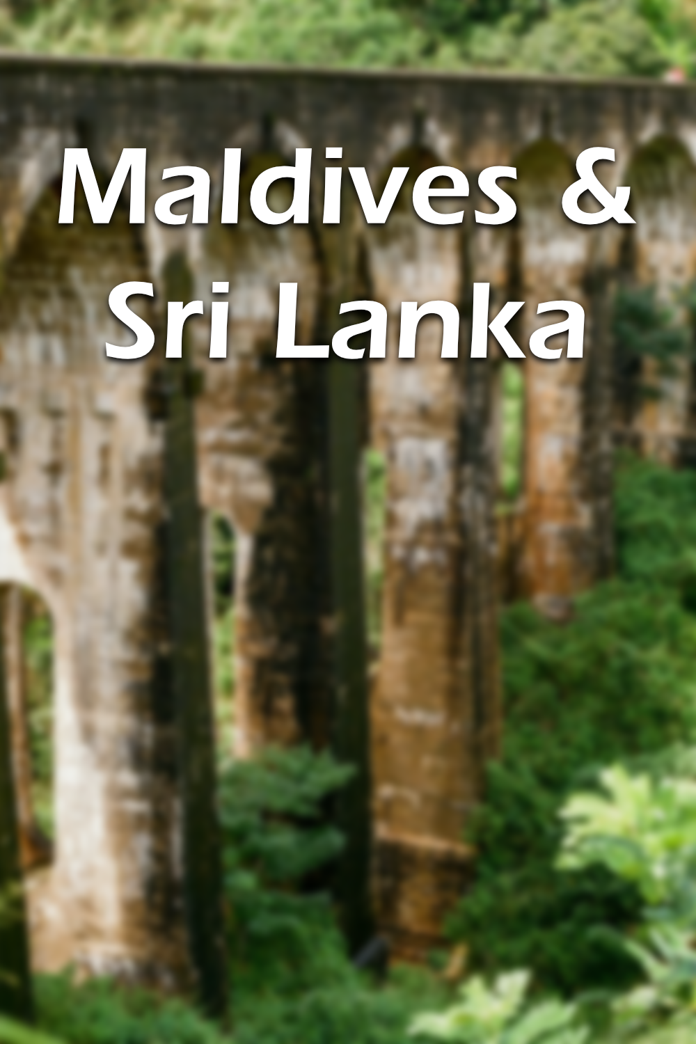 Maldives & Sri Lanka poster