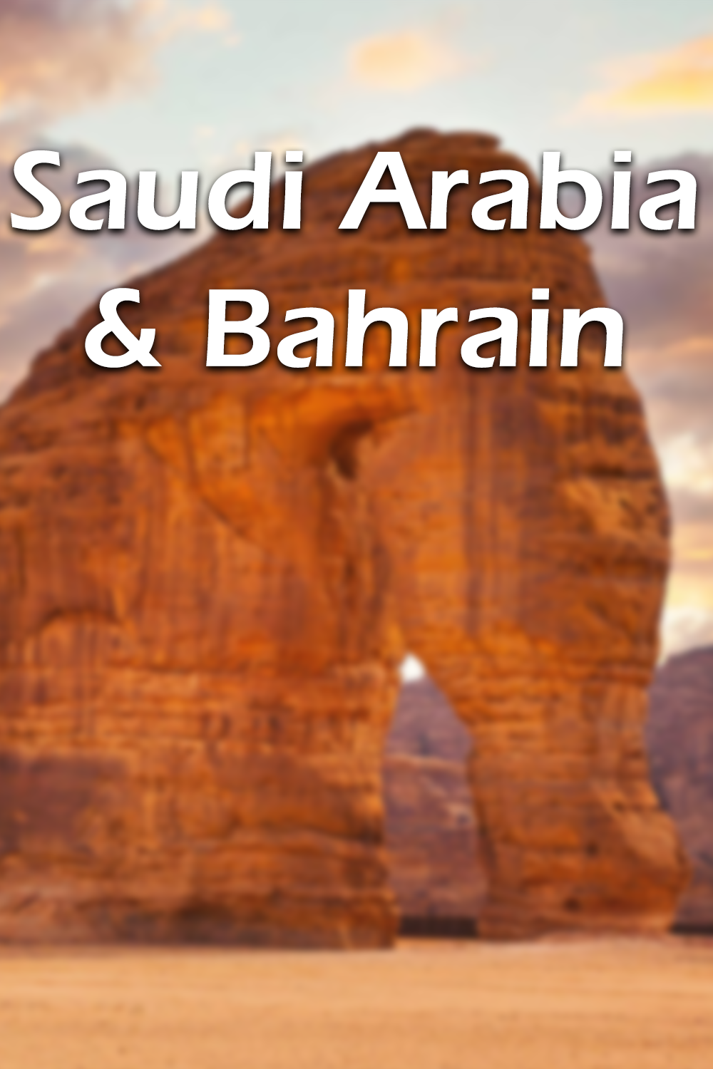Saudi Arabia and Bahrain poster